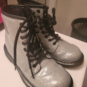 Dr martens Girls boots glitter